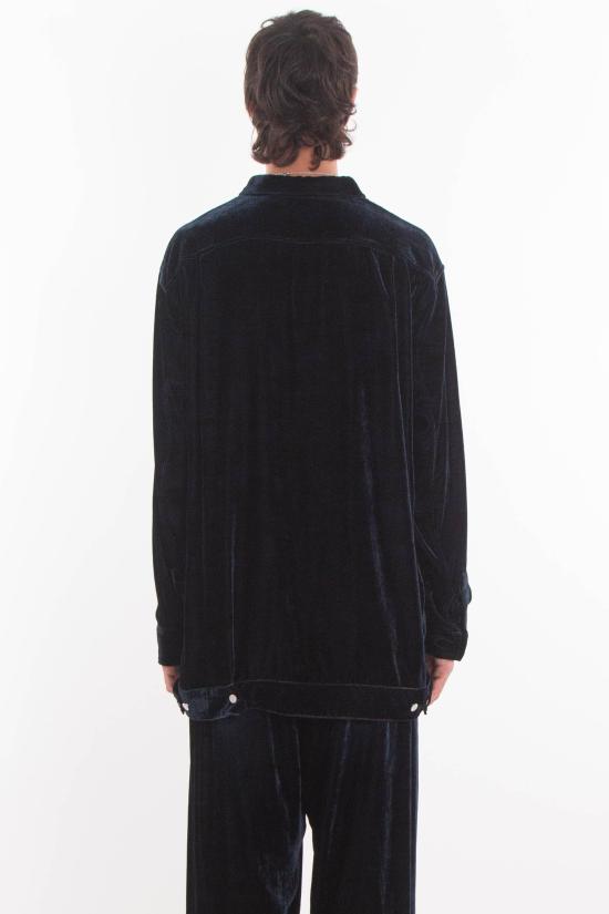 25FW 마리아노 긴팔 셔츠 MGFW25SR01875 3255 Blue - MAGLIANO