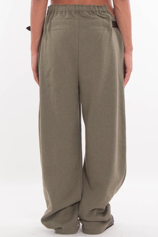 25FW 마리아노 스트레이트 팬츠 MGFW25PA05012 3282 Green - MAGLIANO