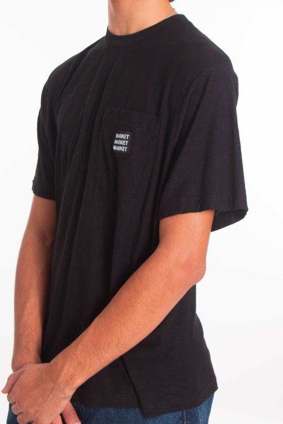 25FW 마켓 반팔 티셔츠 F5MKMATH058 110 Black - MARKET