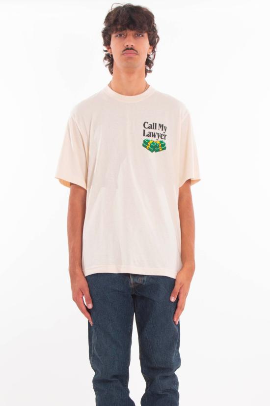 25FW 마켓 반팔 티셔츠 F5MKMATH022 012 White