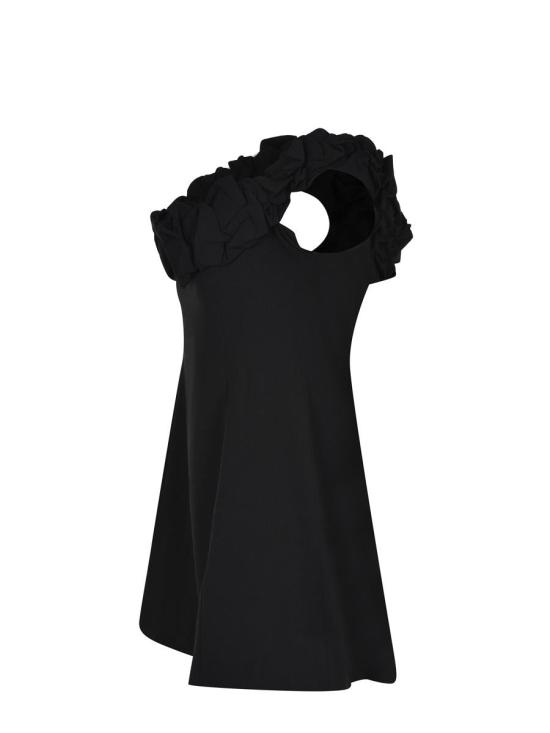 25FW 로테이트 바이 크리스텐슨 숏 원피스 114670100BCR1987 100 Black - ROTATE BY BIRGERCHRISTENSEN