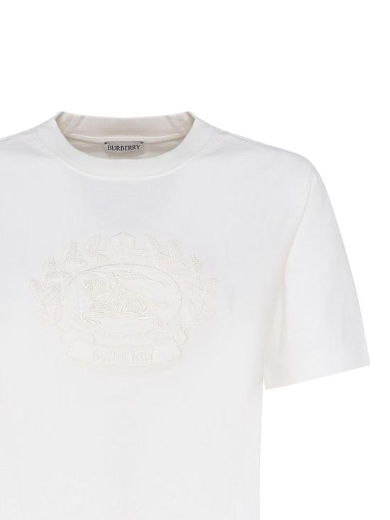 25SS 버버리 반팔 티셔츠 8093651B8764 Bianco White - BURBERRY