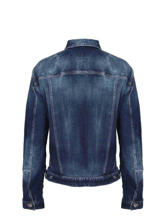 25FW 디스퀘어드2 데님 자켓 S72AM1105S30664 470 BLU MEDIO - DSQUARED2