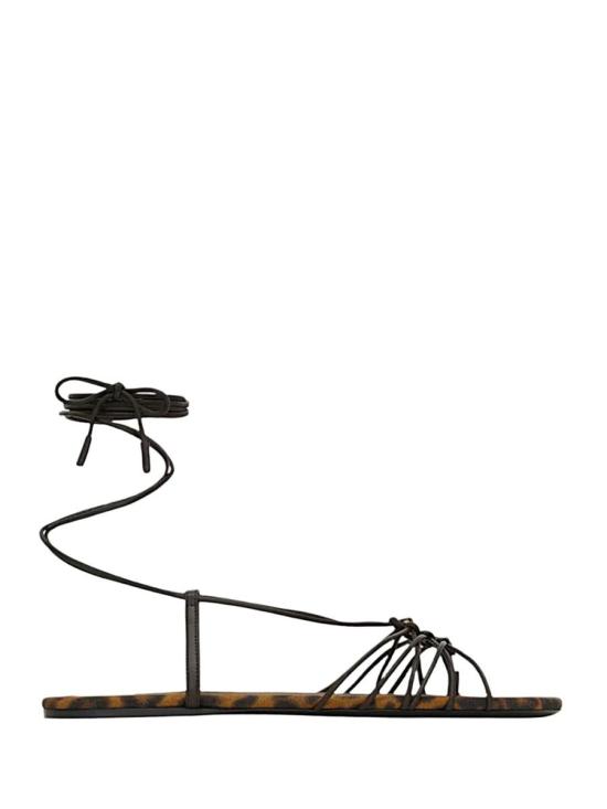 25SS 생로랑 샌들 820656 AADXX Marrone Brown