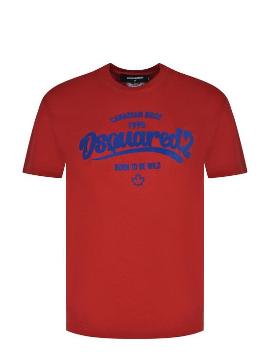 25FW 디스퀘어드2 반팔 티셔츠 S75GD0488D20035 309 RED