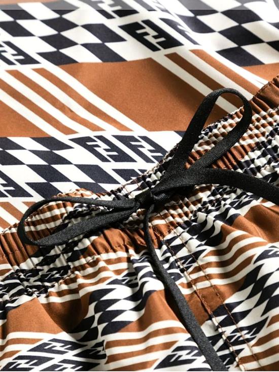 25SS 펜디 숏팬츠 FXB077ARY9F1ACW Marrone Brown - FENDI