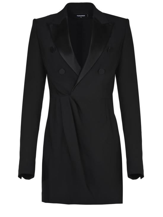 25FW 디스퀘어드2 원피스 S75CV0935S60581 900 Black