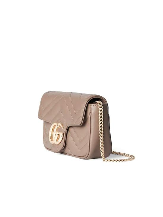 25SS 구찌 GG 마몽 슈퍼 미니백 476433 DTDHD Beige - GUCCI