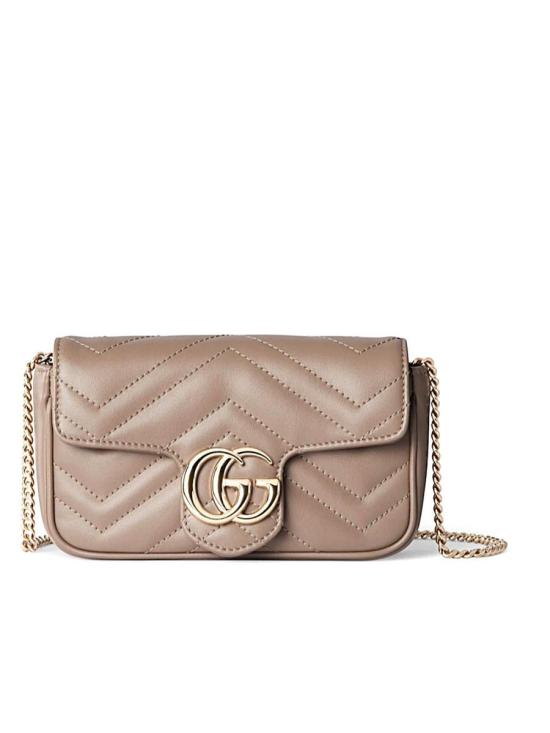 25SS 구찌 GG 마몽 슈퍼 미니백 476433 DTDHD Beige