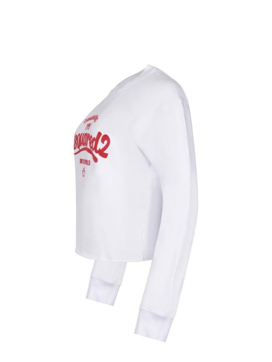 25FW 디스퀘어드2 스웨터 S75GU0600S25030 100 WHITE - DSQUARED2