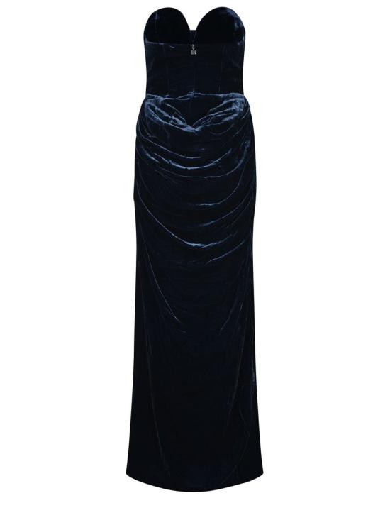 25FW 로테이트 바이 크리스텐슨 롱 원피스 1149211192BCR2077 1192 BLUE - ROTATE BY BIRGERCHRISTENSEN