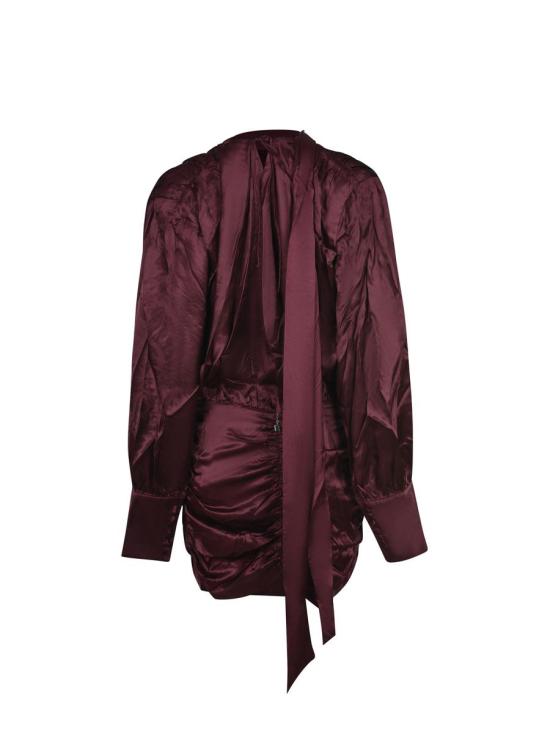 25FW 로테이트 바이 크리스텐슨 숏 원피스 1146532734BCR1908 2734 PURPLE - ROTATE BY BIRGERCHRISTENSEN