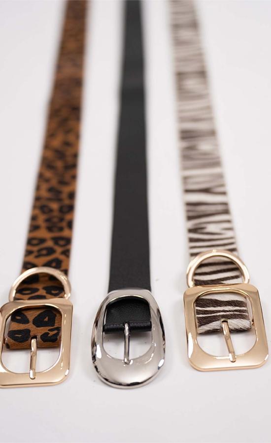  논살란트 레이블 레귤러 벨트 무심한 라벨 빈스 - NONCHALANT LABEL