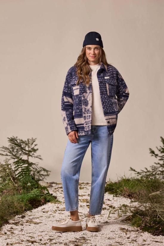  말로자 자켓 몰리니 M 울 믹스 재킷