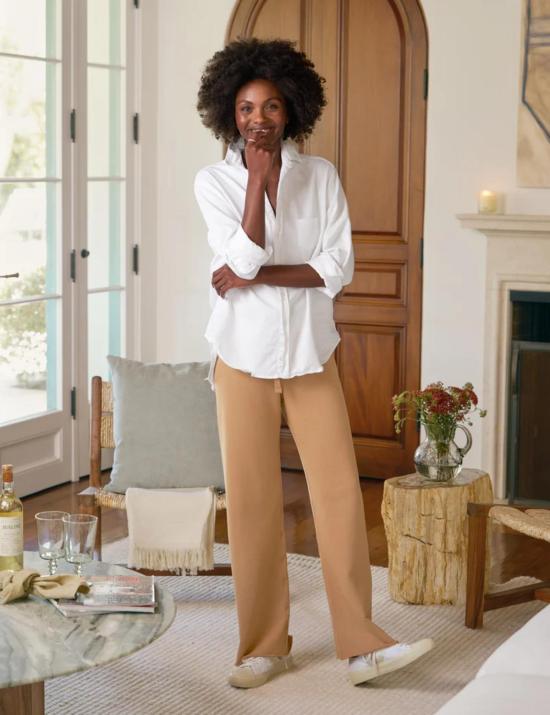  프랭크 앤 에일린 스트레이트 팬츠 프랭크 & 아일린 캐서린 롱 스웨트팬츠 - FRANK & EILEEN