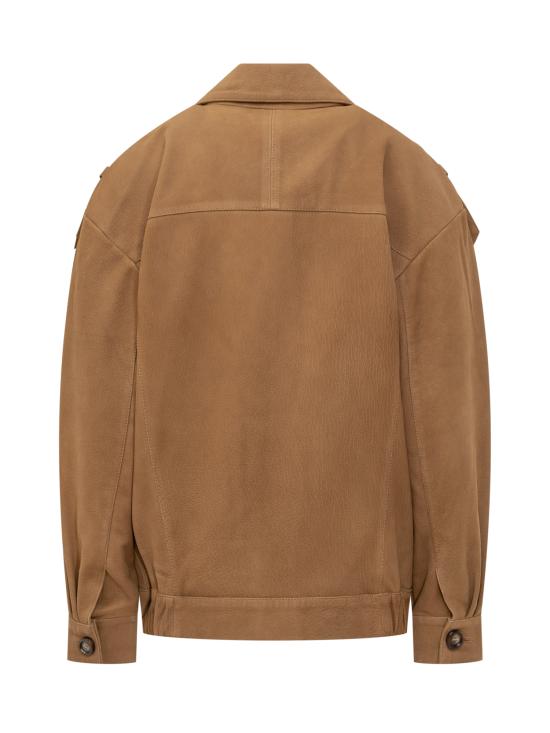 25FW 이로 가죽 자켓 25WWM137BARRIE BRO3525W CAMEL NATURAL - IRO