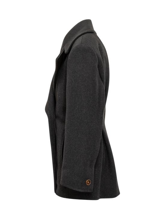 25FW 랑방 트렌치 코트 RWCO00016120H25 18 ANTHRACITE - LANVIN