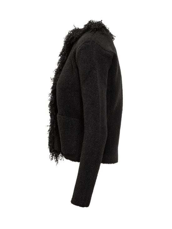 25FW 살바토레 페라가모 스웨터 13H3650785510 001 NERO - SALVATORE FERRAGAMO