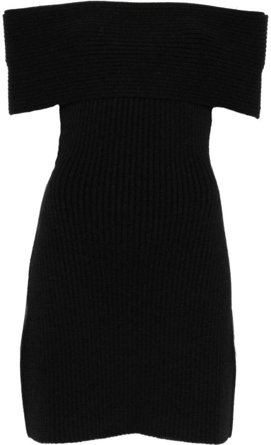 25FW 지방시 미디 원피스 BW22K24ZSM001 BLACK