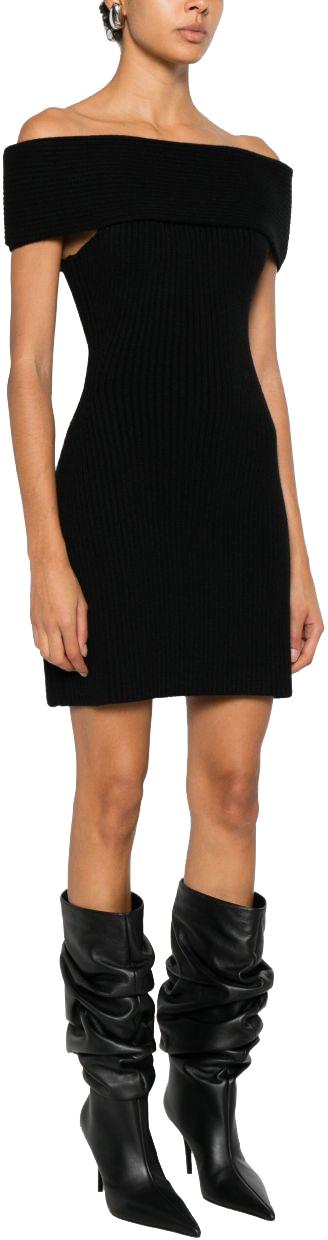 25FW 지방시 미디 원피스 BW22K24ZSM001 BLACK - GIVENCHY