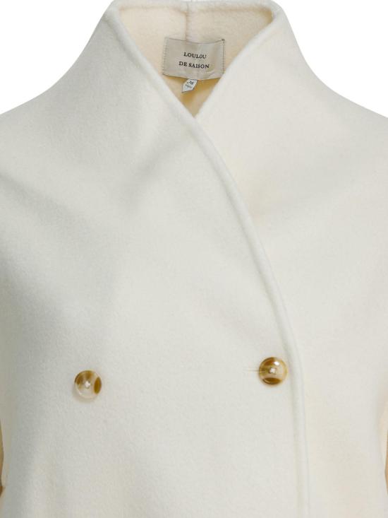 25FW 루루 드 세종 코트 MEYER IVORY WHITE - LOULOU DE SAISON