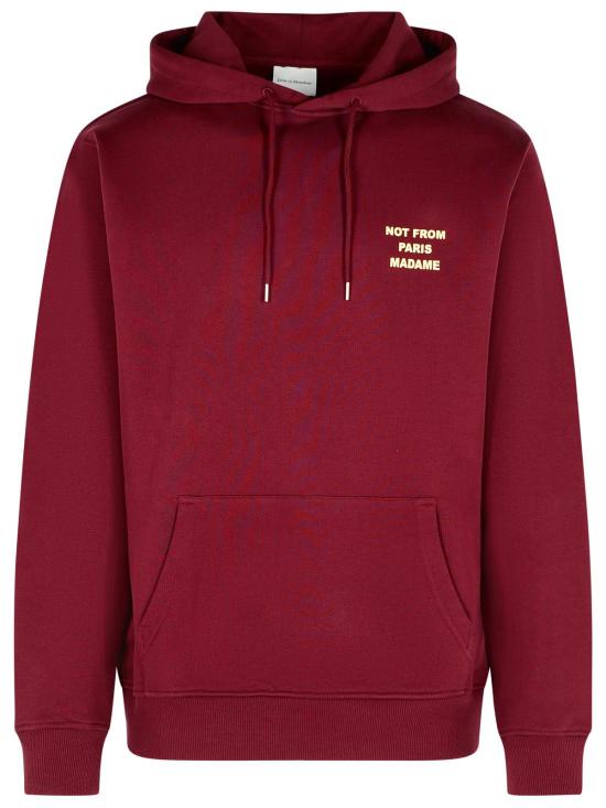 25FW 드롤드무슈 긴팔 티셔츠 I HO162 CO127WN Bordeaux