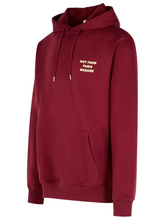 25FW 드롤드무슈 긴팔 티셔츠 I HO162 CO127WN Bordeaux - DROLE DE MONSIEUR