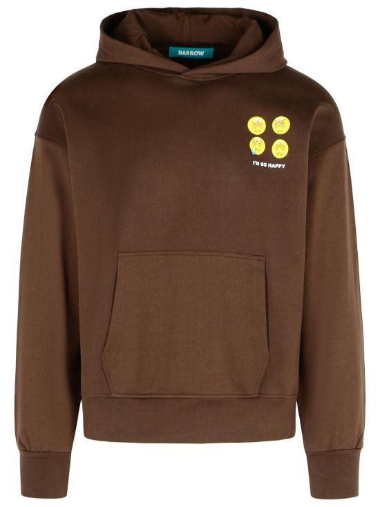 25FW 바로우 긴팔 티셔츠 F5BWUAHS084308 Brown