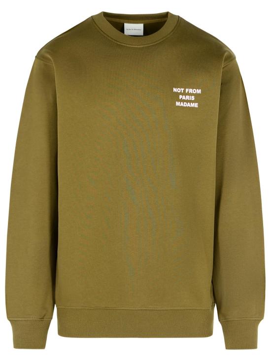 25FW 드롤드무슈 긴팔 티셔츠 I SW149 CO127KK Green