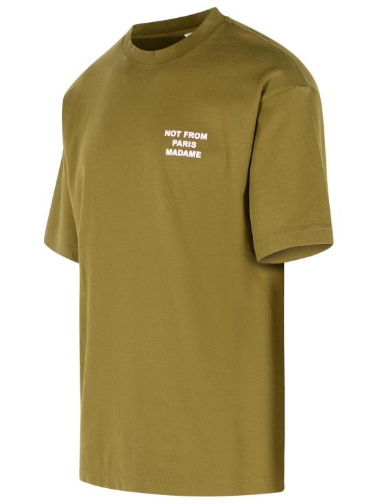25FW 드롤드무슈 폴로 티셔츠 I TS203 CO002KK Green - DROLE DE MONSIEUR