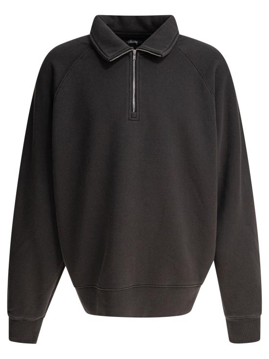 25FW 스투시 긴팔 티셔츠 1185730034 WASHED BLACK