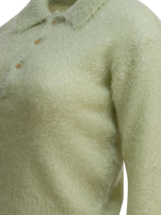 25FW 오라리 폴로 티셔츠 A25AP03KMLIGHTKHAKI - AURALEE