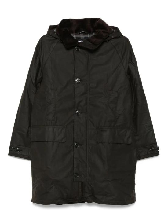25FW 바버 보데일 왁스 트렌치 코트 MWX2488 MWX BR91 DARK BROWN
