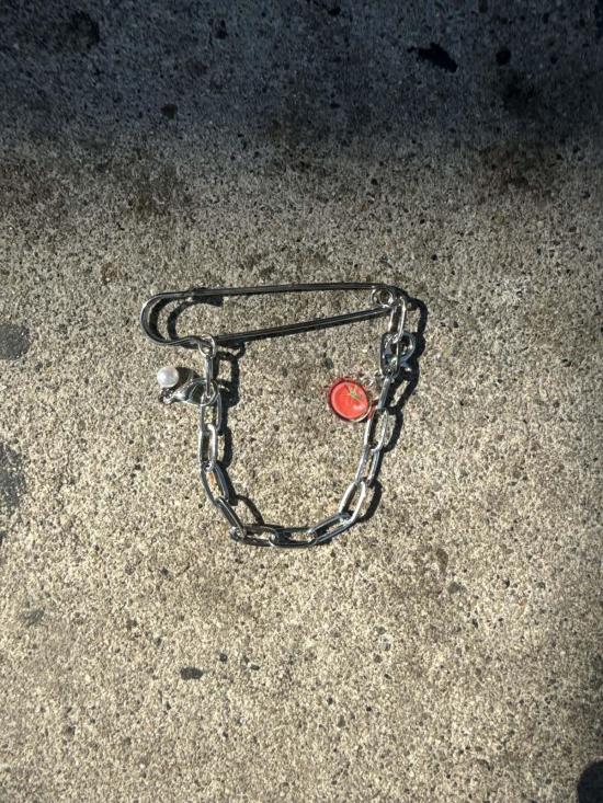  Ri-Ri-Ku 브로치 Ri Ri Ku 맞춤형 안전핀 키체인 참