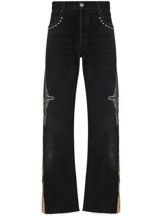  칠드런 오브 더 디스코댄스 데님 팬츠 COTDNYPT352 BLACK Black