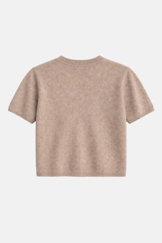  더 타일 클럽 반팔 티셔츠 타일 클럽 벨라 캐시미어 - THE TILE CLUB