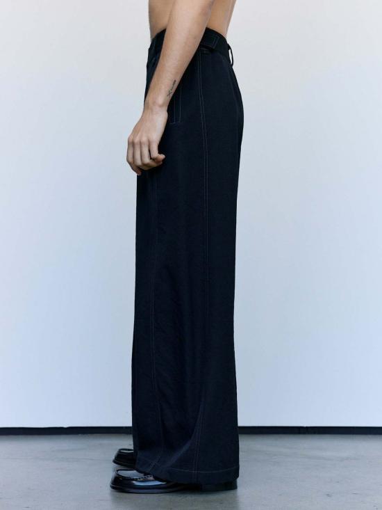  르메르 스트레이트 팬츠 소프트 울 트윌 맥시 유틸리티 - LEMAIRE