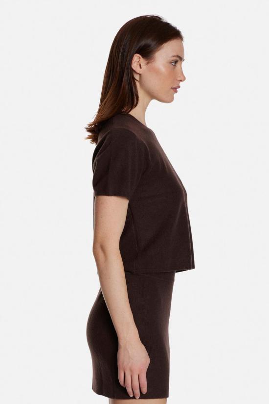  더 타일 클럽 반팔 티셔츠 타일 클럽 벨라 캐시미어 - THE TILE CLUB