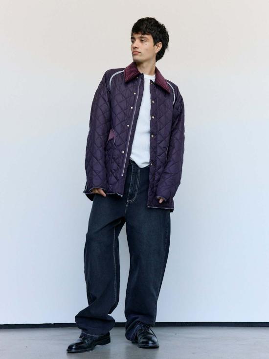  카미엘 포트젠스 데님 팬츠 카미엘 포젠스 블랙 워시드  워블리 진 - CAMIEL FORTGENS