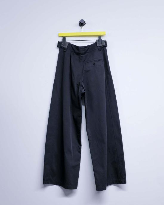  르메르 스트레이트 팬츠 콜 컴팩트 코튼 트윌 맥시 유틸리티 - LEMAIRE