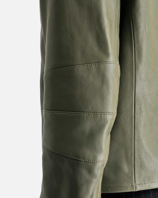  아크네 스튜디오 가죽 자켓 레더 지퍼업 재킷 - ACNE STUDIOS