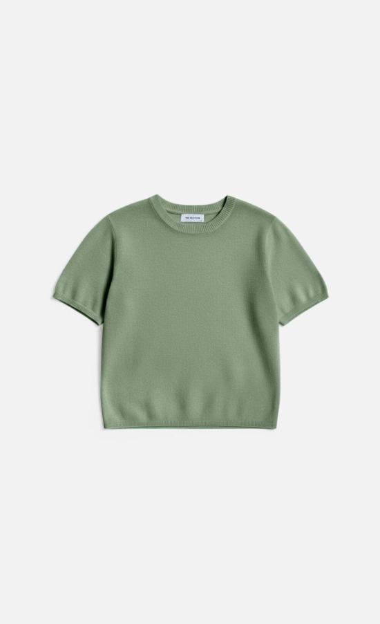  더 타일 클럽 반팔 티셔츠 타일 클럽 벨라 캐시미어