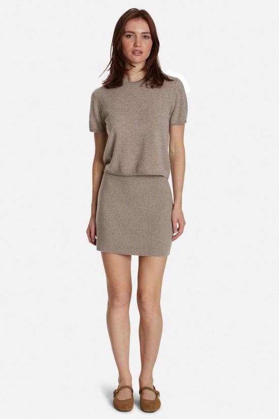  더 타일 클럽 숏 스커트 타일 클럽 제인 캐시미어 미니 스커트 - THE TILE CLUB