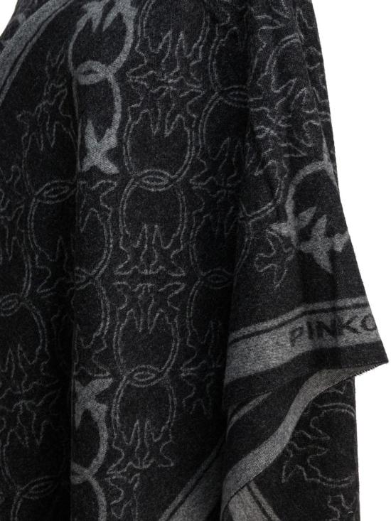 25FW 핑코 코트 105965 A2ZIZI2 BLACK - PINKO