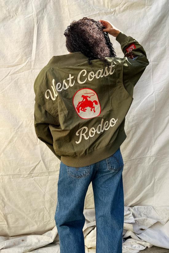  Davi & Dani 봄버 자켓 다비 & 다니 웨스트 리그 바시티 러브 바머 - OTHER BRANDS