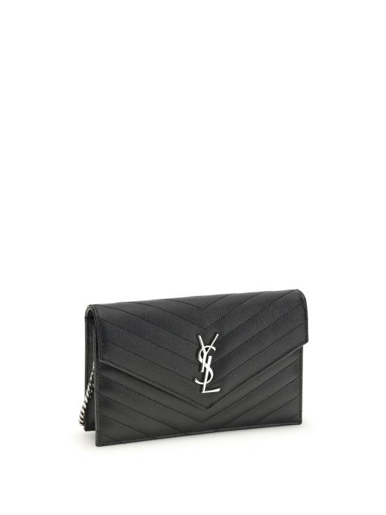 26FW 생로랑 지갑 857605BOW02 1000 BLACK - SAINT LAURENT