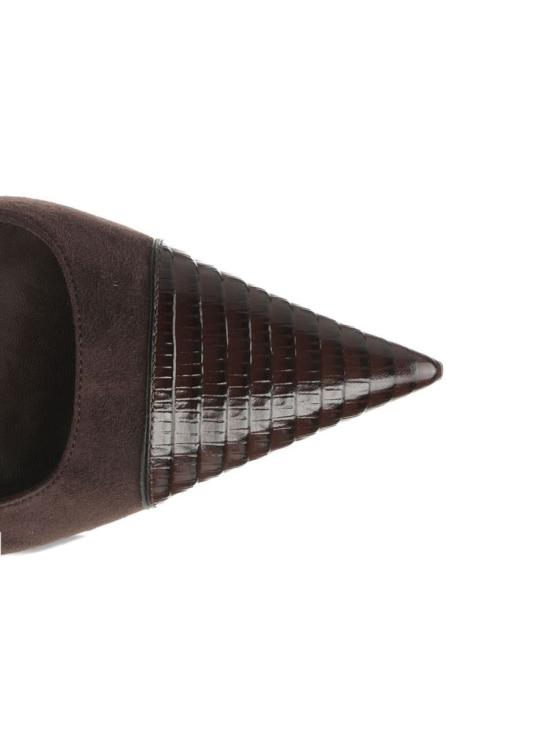 25FW 파리텍사스 힐/펌프스 PX1432 XLISA MGN EBN BROWN - PARIS TEXAS