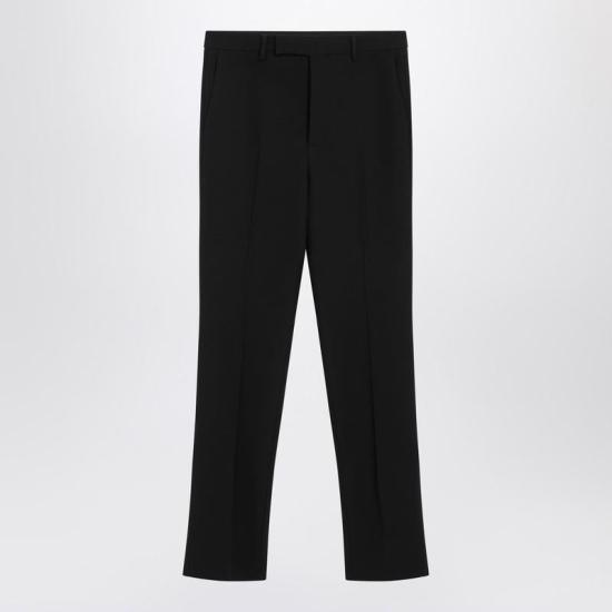 25FW 구찌 스트레이트 팬츠 851042Z7AXM R GUC 1000 Black