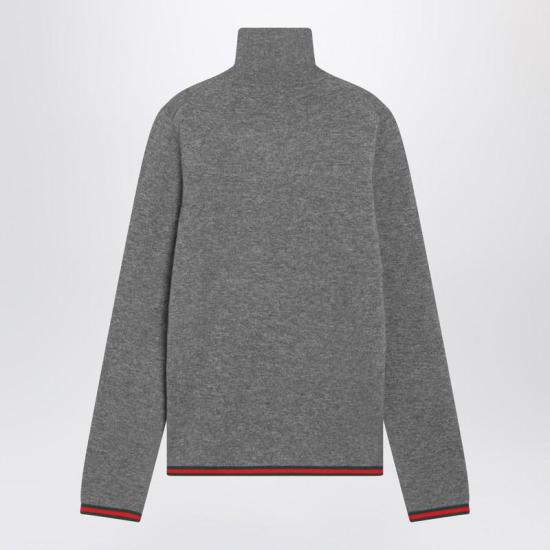 25FW 구찌 파인 소프트 캐시미어 터틀넥 850166XKE04 R GUC 1081 MULTICOLOR - GUCCI