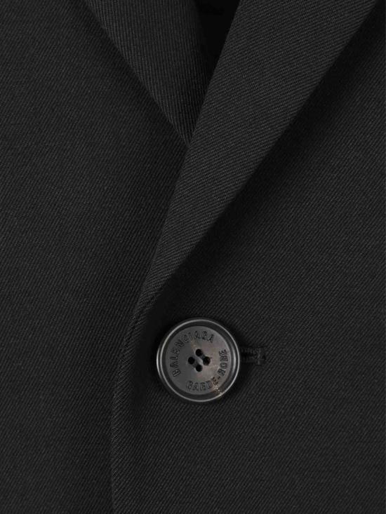 25FW 발렌시아가 수트 자켓 850772TPT07 1038NEW BLACK Black - BALENCIAGA